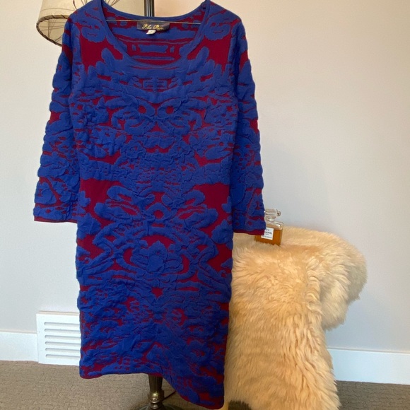 Blue Rain knit dress - Picture 1 of 2